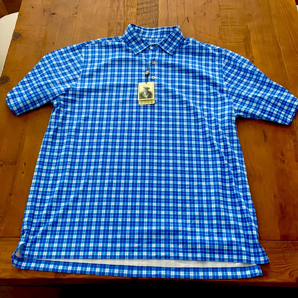 Men’s Donald Ross golf shirt - L